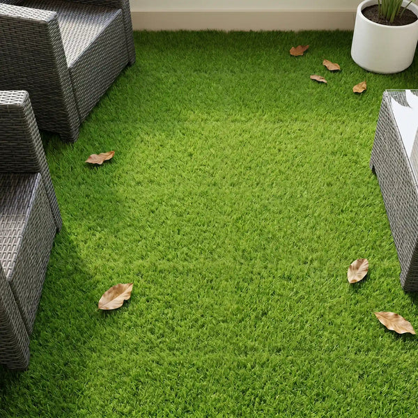 Artificial Grass Deck Tiles, 12