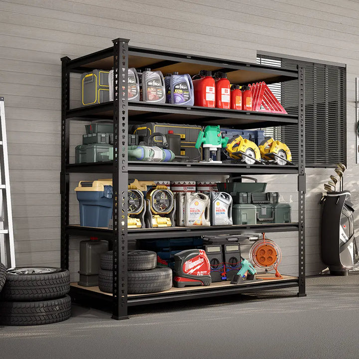 PrimeZone 48"W Heavy Duty Storage Shelves Load 3000 LBS 