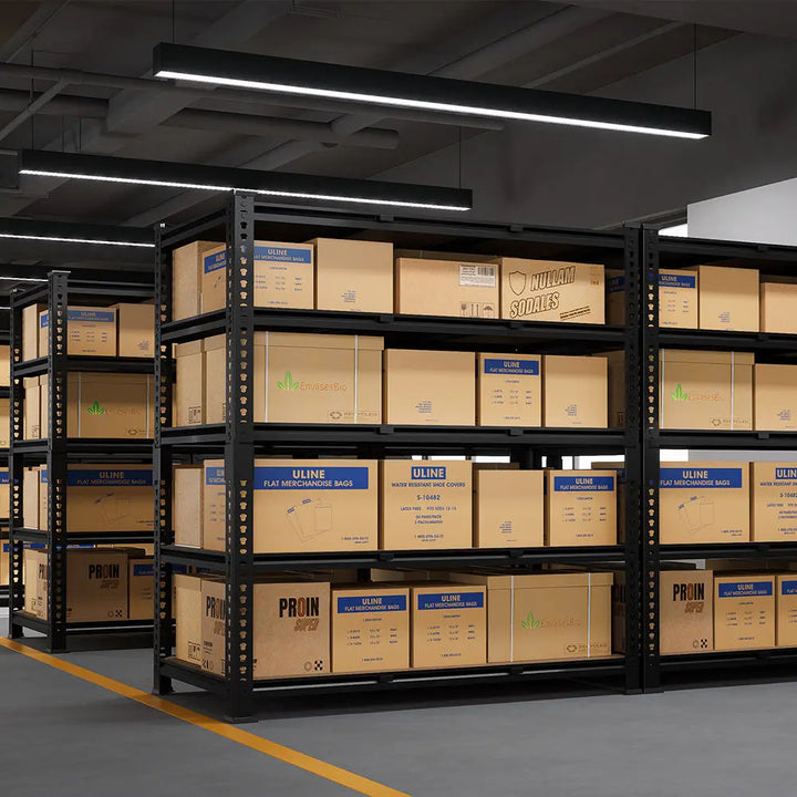PrimeZone 48"W Heavy Duty Storage Shelves Load 3000 LBS 