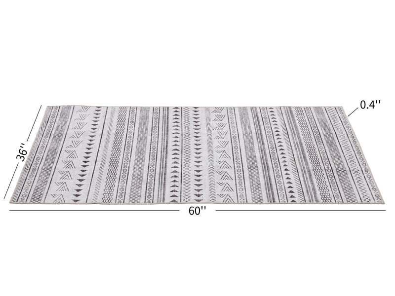Primezone Area Rug, Wear-resistant Carpet for Bedroom Kitchen Living Room Size Guide